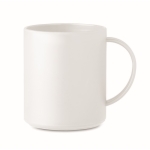 Essential plastic coffee cup, for promotions, 300 ml white colour