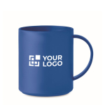 Essential plastic coffee cup, for promotions, 300 ml view with print area