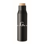 Leak-proof stainless steel thermal bottle for promotion, 500 ml black colour second main view