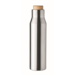 Leak-proof stainless steel thermal bottle for promotion, 500 ml matt silver colour