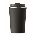 Double-walled thermal mug, stainless steel, 350 ml black colour second view