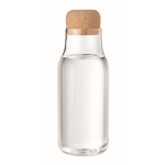 Glass bottle with a cork stopper, 600 ml transparent colour second view