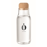 Glass bottle with a cork stopper, 600 ml transparent colour second main view