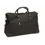 Canvas travel bag for a high-quality gift, 340 g/m2 black colour