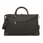 Canvas travel bag for a high-quality gift, 340 g/m2 black colour fourth view