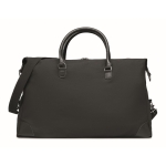 Canvas travel bag for a high-quality gift, 340 g/m2 black colour fifth view