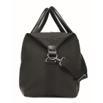 Canvas travel bag for a high-quality gift, 340 g/m2 black colour sixth view