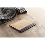 Bamboo ice scraper, ideal as a promotional gift wood colour ambient view