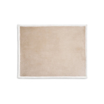 Reversible fleece blanket for sofa, 225 g/m2 beige colour