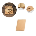 Eco A6 notebook with cardboard cover, cream pages