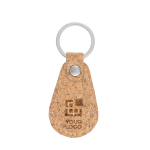 Oval cork keyring, Cork Oval main view