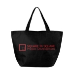 Non-woven multi-purpose bag, 80 g/m² black colour