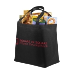 Non-woven multi-purpose bag, 80 g/m² black colour