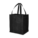 Non-woven fabric bag, 80 g/m² black colour