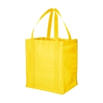 Non-woven fabric bag, 80 g/m² yellow colour