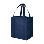 Non-woven fabric bag, 80 g/m² dark blue colour