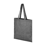 Cotton and recycled polyester bag, 210 g/m² black colour