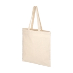 Cotton and recycled polyester bag, 210 g/m² natural colour