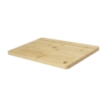 Sustainable wooden chopping board light wood colour