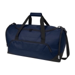 Travel bag made of recycled plastic in colour navy-blue colour