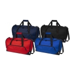 Travel bag made of recycled plastic in colour navy-blue colour