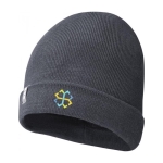 Sustainable hat for business and advertising dark grey colour