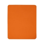 Blanket for outdoor and indoor use, polar with RPET cover orange colour