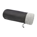 Very soft polar RPET blanket with 240 g/m² cover grey colour