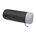 Travel polar blanket with transport cover, 180 g/m² grey colour