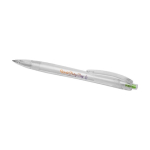 Transparent recycled ballpoint pen with blue ink Marksman® Honhua