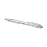 Transparent recycled ballpoint pen with blue ink Marksman® Honhua