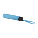 Small foldable umbrella with case, Ø97 light blue colour