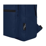 Recycled backpack in colours navy-blue colour