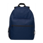 Recycled backpack in colours navy-blue colour