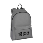 Recycled polyester backpack with GRS