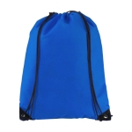 Non-woven drawstring backpack 80 g/m² royal blue colour