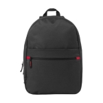 High-quality polyester backpack, 600D black colour