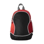 Bicolor large-capacity polyester and PP backpack red colour