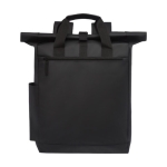 Modern waterproof backpack for 15'' laptop black colour