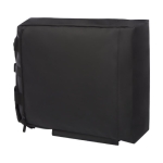 Modern waterproof backpack for 15'' laptop black colour