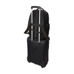 Laptop backpack with trolley sleeve, 17.3'' black colour