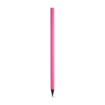 Set of 5 pencils with fluorescent barrel, HB Fluor fuchsia colour first view