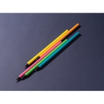 Set of 5 pencils with fluorescent barrel, HB Fluor