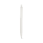 Eco-friendly pen made from sustainable materials, Stone white colour first view