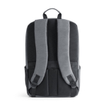 Nylon laptop backpack, RFID compartment, 15'' grey colour second view