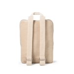 Backpack, jute fibers with front pocket, 275 g/m2, Juco natural colour second view