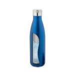 Vacuum-insulated stainless steel bottle, 540 ml blue colour fourth view