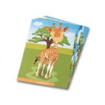 Animal sticker set for kids as a gift white colour third view