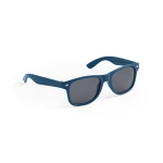 Sunglasses, paper glasses case, UV400 protection blue colour