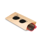 Sunglasses, paper glasses case, UV400 protection in case